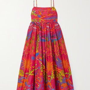 FARM RIO Red Maxi Dress - SIZE S